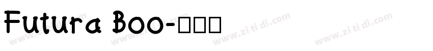 Futura Boo字体转换